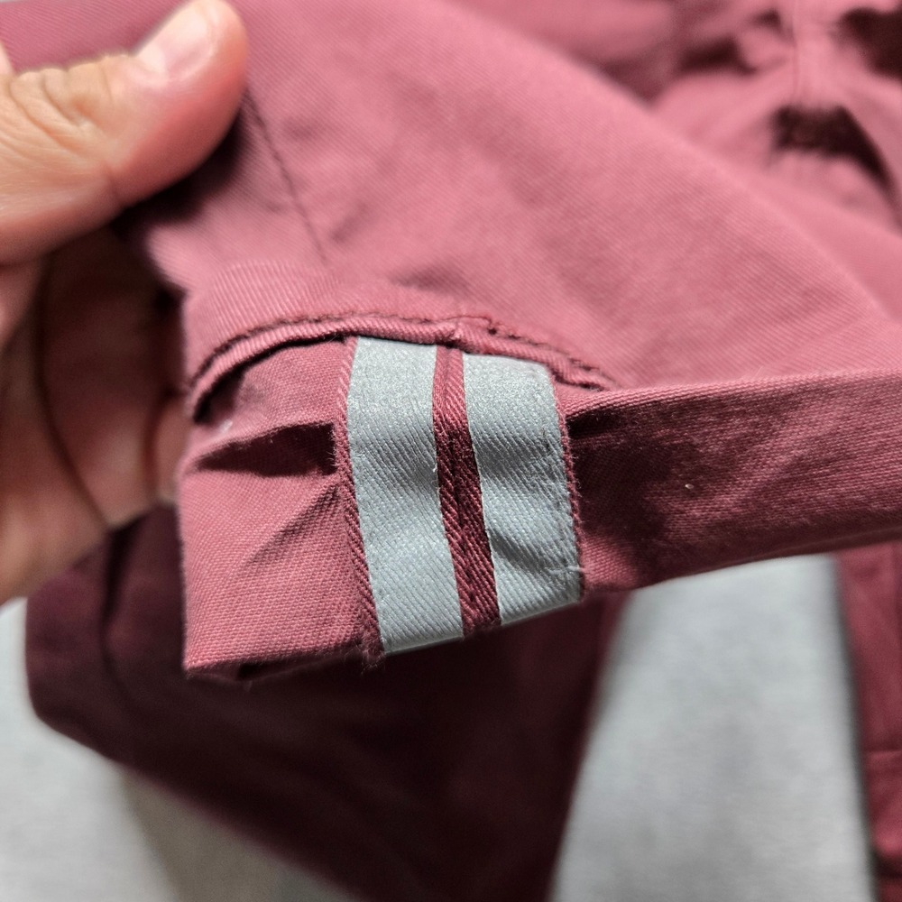 Levis Commuter 511 Slim Fit Pants Burgundy Maroon 3M Reflective 34x34 NEW - Picture 4 of 9